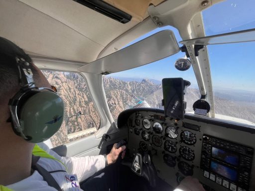 Cabina del avión